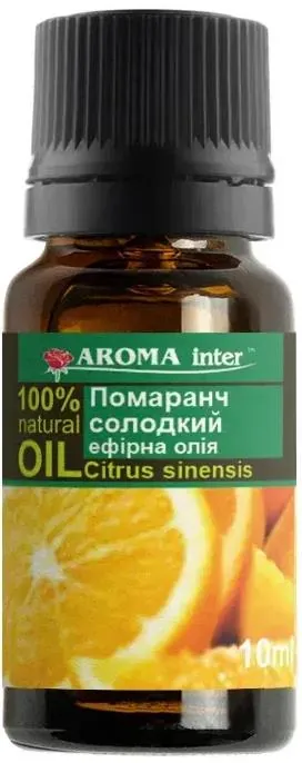 Олія ефірна Aroma Inter Помаранч солодкий, 10 мл