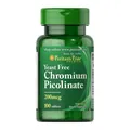 Хрому піколінат без дріжджів Puritan's Pride Chromium Picolinate 200 мкг, 100 таблеток