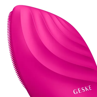 Термо-щітка для обличчя GESKE Електронна звукова 5 в 1, пурпурова