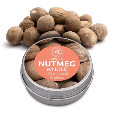 Мускатний горіх Aromatika Nutmeg цілий, 10 штук