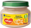 Пюре рибно-овочеве Milupa Форель з овочами для дітей з 6 місяців, 80 г