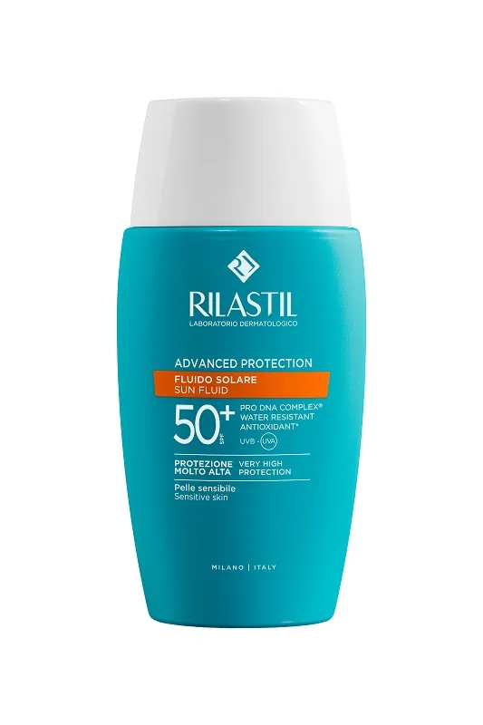 Флюїд сонцезахисний Rilastil Sun System SPF50+ Advanced Protection для обличчя з антиоксидантною дією, 50 мл