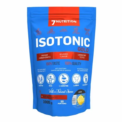 Ізотонік 7Nutrition Isotonic Gold лимон, 1000 г