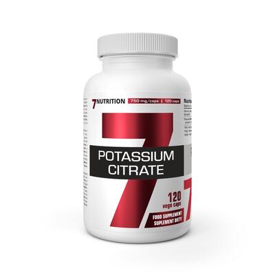 Калію цитрат 7Nutrition Potassium Citrate 750 мг, 120 капсул