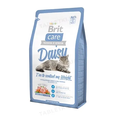 Корм сухий для кішок з надмірною вагою Brit Care Daisy I have to control my Weight, 0,4 кг