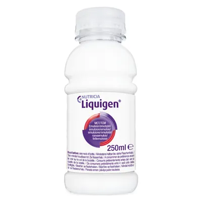 Жирова емульсія Nutricia Liquigen  із середньоланцюжковими тригліцеридами, 250 мл