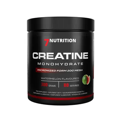 Креатин моногідрат 7Nutrition Creatine Monohydrate Кавун, 300 г