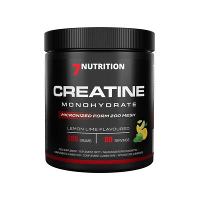 Креатин Моногідрат 7Nutrition Creatine Monohydrate Лимон-лайм, 300 г