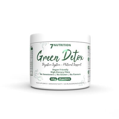 Комплекс для підтримки травлення 7Nutrition Green Detox Без смаку, 225 г