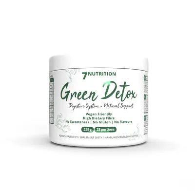 Комплекс для підтримки травлення 7Nutrition Green Detox Без смаку, 225 г