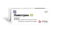 Ламотрин 25 таблетки по 25 мг №60 (10х6)