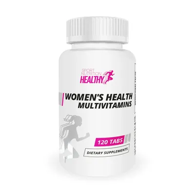 Вітаміни для жінок MST Nutrition Healthy women's Health MultiVitamins, 120 таблеток