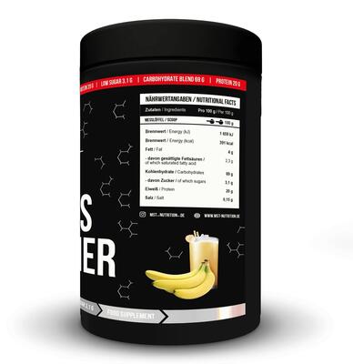Гейнер MST Nutrition BEST Mass Gainer банан, 1000 г