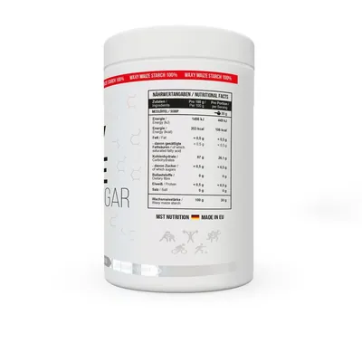 Кукурудзяний крохмаль воскоподібний MST Nutrition Waxy Maize Zero Sugar, 1000 г
