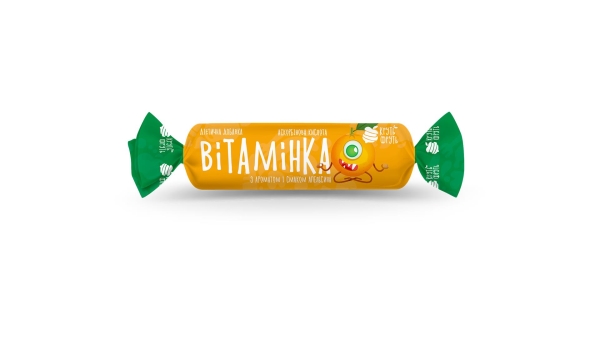 Аскорбиновая кислота Витаминка Круть-Фруть таблетки со вкус. апельс. №10