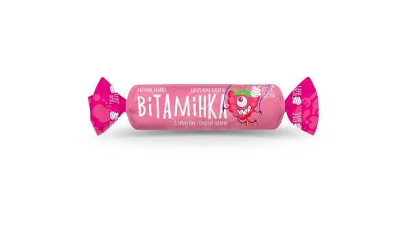 Аскорбиновая кислота Витаминка Круть-Фруть таблетки со вкус. малины №10