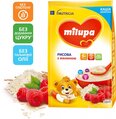 Каша молочная Milupa рисовая с малиной для детей с 5 месяцев, 210 г