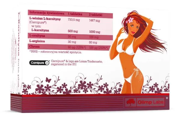 L-Карнітин Olimp L-Carnitine forte plus, 80 таблеток