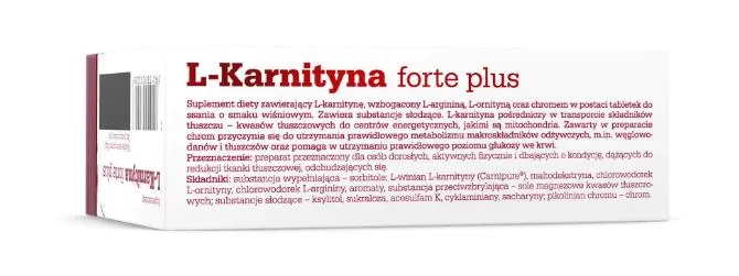 L-Карнітин Olimp L-Carnitine forte plus, 80 таблеток