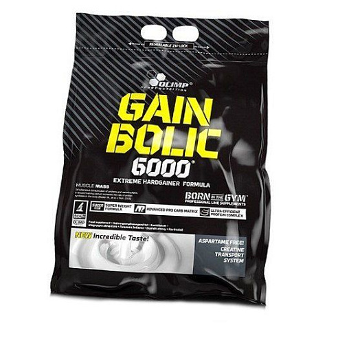 Гейнер с креатином Olimp Gain bolic 6000, банан, 6800 г