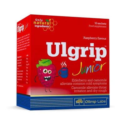 Дієтична добавка Olimp Ulgrip Junior для дітей зі смаком малини порошок д/ор. р-ну №10 у саше