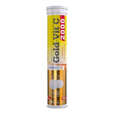 Вітамін С 2000 Olimp Gold-Vit C 2000, апельсин, таблетки шипучі №20