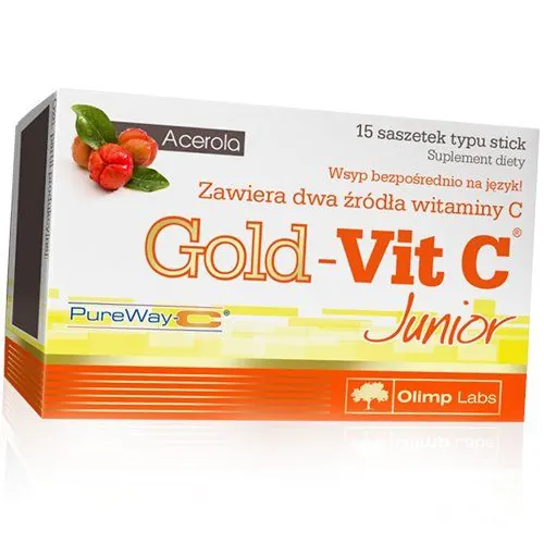Вітамін С для дітей Olimp Gold-Vit C Junior, 15 пакетів