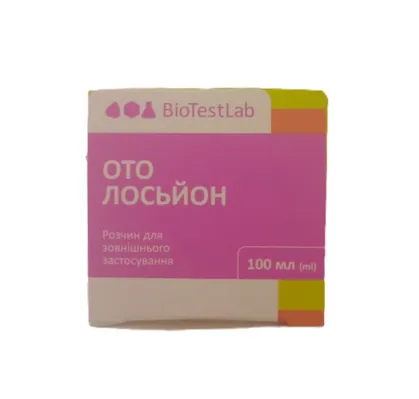 ОТО Лосьон капли для чистки ушей, 100 мл