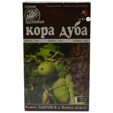 Дуба кора Ключі Здоров'я по 1.5 г №20 в філ.-пак.
