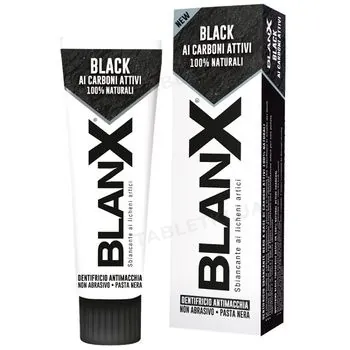 Зубна паста BlanX Black з активованим вугіллям, 75 мл
