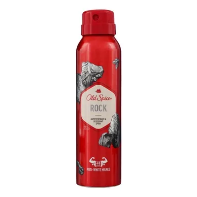 Дезодорант-антиперспірант спрей Old Spice Rock 48h для чоловіків, 150 мл