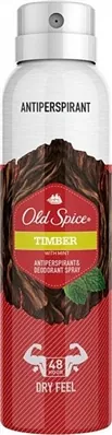 Дезодорант-антиперспірант спрей Old Spice Timber 48h для чоловіків, 150 мл