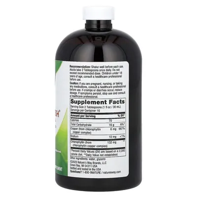 Хлорофіл рідкий Nature's Way Chlorofresh Без смаку, 480 мл