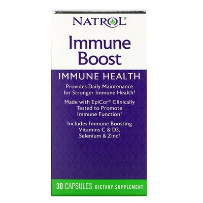 Мультивітаміни Natrol Immune Boost для зміцнення імунітету, 30 капсул