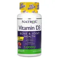 Вітамін Д3 Natrol Vitamin D3 5000 IU strawberry, 90 таблеток