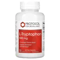 Триптофан Protocol for Life Balance L-Tryptophan 500 мг, 60 веганських капсул