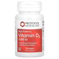Вітамін D3 Protocol for Life Balance Vitamin D3 5000 МО, 30 гелевих капсул