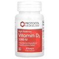 Вітамін D3 Protocol for Life Balance Vitamin D3 5000 МО, 30 гелевих капсул