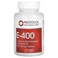 Вітамін Е Protocol for Life Balance E-400 змішані токофероли та селен 268 мг (400 МО), 120 гелевих капсул
