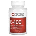 Вітамін Е Protocol for Life Balance E-400 змішані токофероли та селен 268 мг (400 МО), 120 гелевих капсул