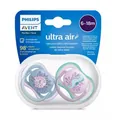 Пустушка силіконова Philips Avent Ultra Air SCF085/61 ортодонтична, 6-18 місяців, 2 шт