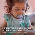 Пустышка силиконовая Philips Avent Ultra Air SCF085/61 ортодонтична, 6-18 месяцев, 2 шт