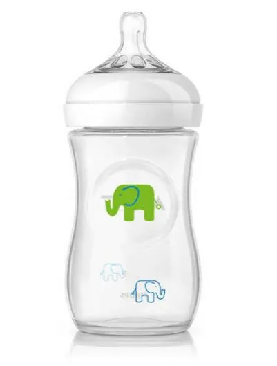 Набір Philips Avent Natural SCD627/01 для хлопчика (пустушки + кліпса для пустушки + пляшечка 260 мл)