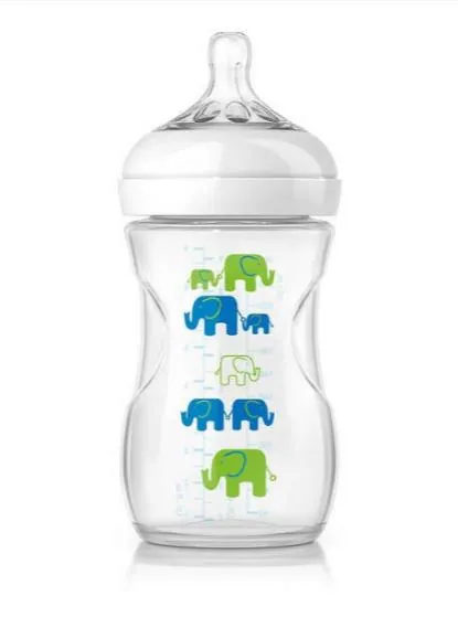 Набір Philips Avent Natural SCD627/01 для хлопчика (пустушки + кліпса для пустушки + пляшечка 260 мл)