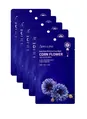 Маска тканинна для обличчя Adelline Daily Deep Moisture Face Mask Corn Flower з екстрактом волошки, 20 г