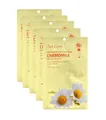 Маска тканинна для обличчя Adelline Daily Deep Moisture Face Mask Chamomile з екстрактом ромашки, 20 г