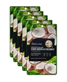 Детокс-маска для обличчя Adelline Fresh Detox Face Mask Chia Seeds & Coconut з екстрактом насіння чіа та кокосу, 20 г