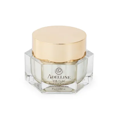 Крем для шкіри навколо очей Adelline 24k Gold Snail Eye Cream, 30 мл