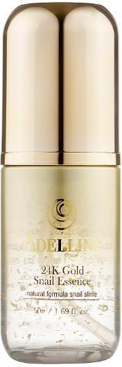 Сыворотка для лица Adelline 24k Gold Snail Essence с муцином улитки и золотом, 50 мл