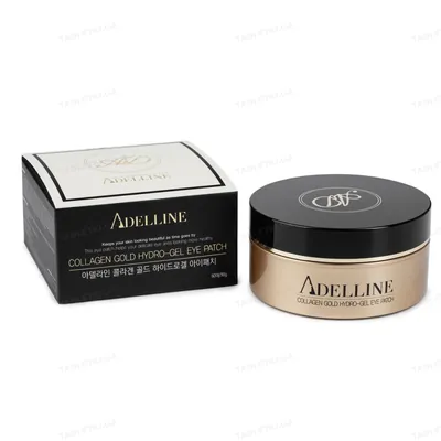 Патчі Adelline Collagen Gold Hydro-Gel Eye Patch з колагеном, 60 шт